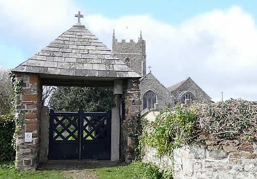 Photo Gallery Image - St Marwenne Parish Church Gate